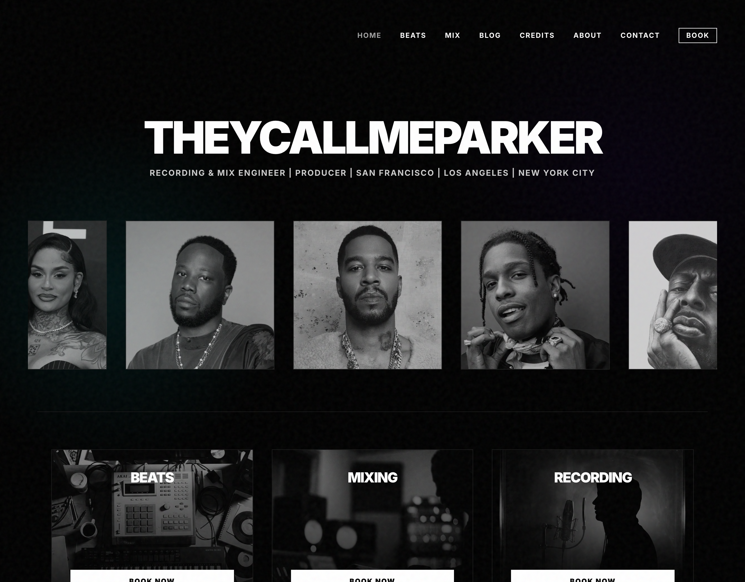 TheycallmeParker Website